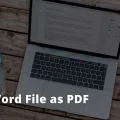 Save Word As PDF