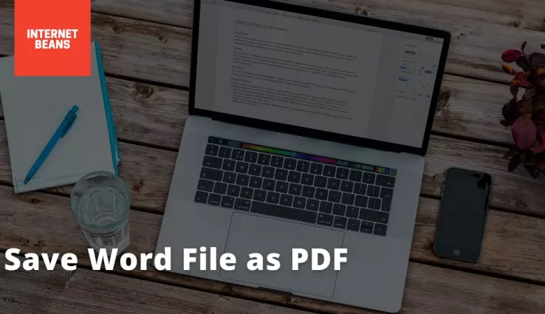 Save Word As PDF
